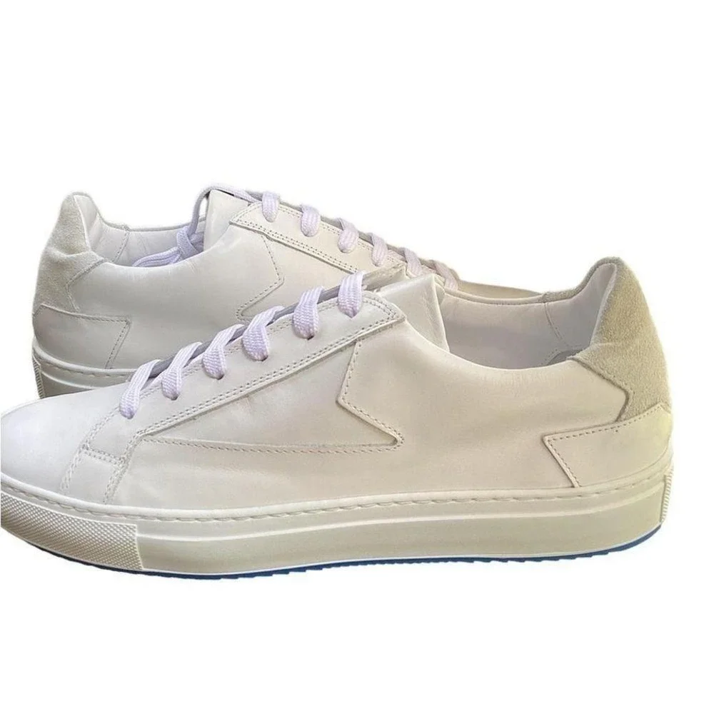 NWT URI‎ Minkoff Jared white sneakers size 8